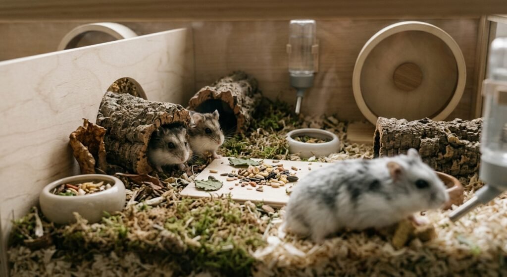 Does My Hamster Need a Friend and warning signs when two hamsters live together