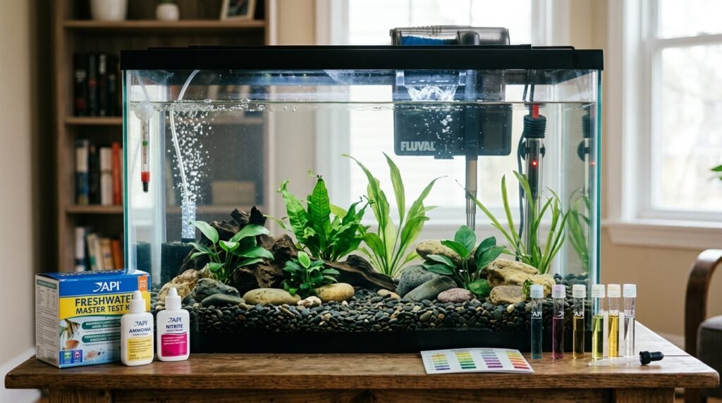 How to cycle a new fish tank before adding fish
